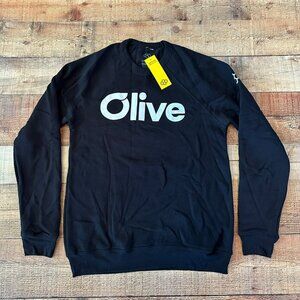 Rudis Wrestling Olive graphic print black pullover men's medium
